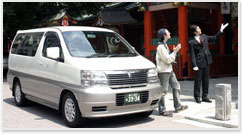 お車は貸切です。