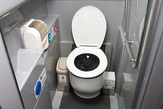 バスのトイレ