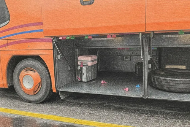 バスのトランクルーム