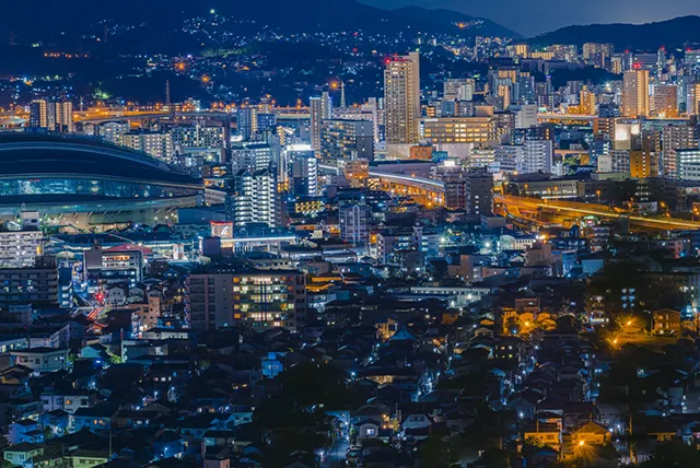 福岡の夜景