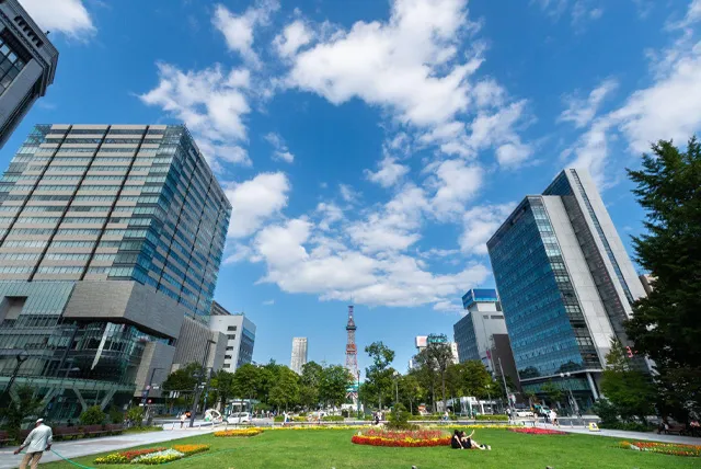大通公園・時計台