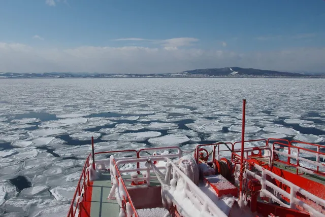 流氷観光