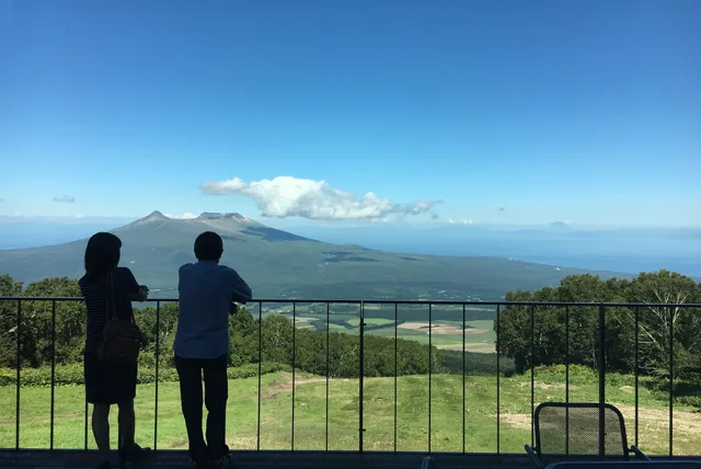 北海道の雄大な景色