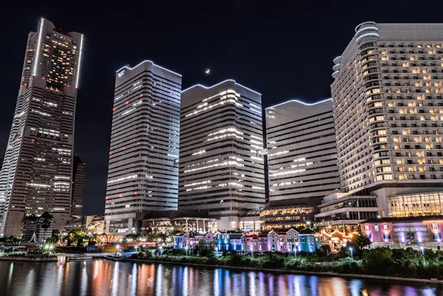 みなとみらいの夜景