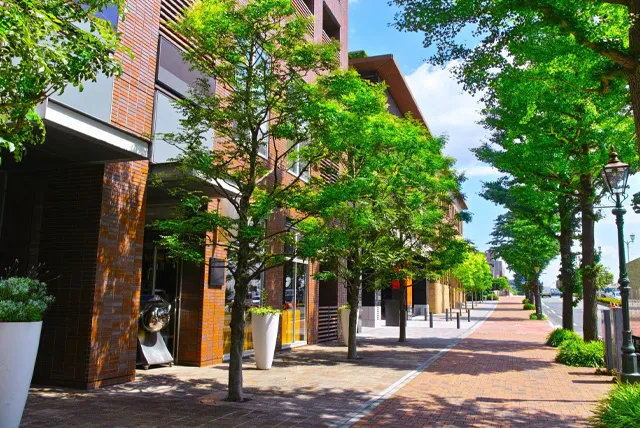 みなとみらいの街並み