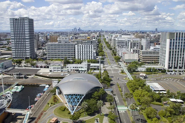 名古屋の街並み