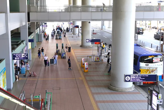 関西空港のエントランス