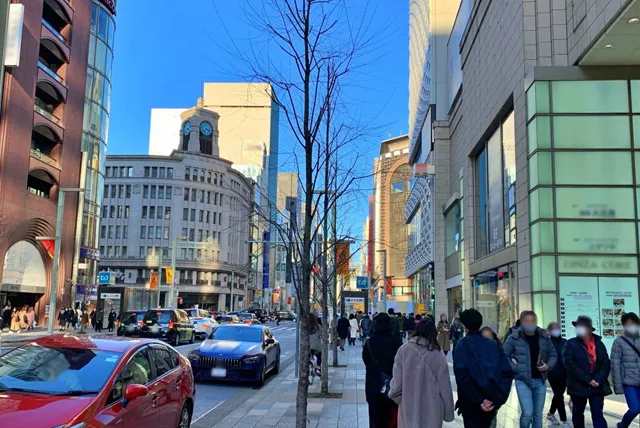 銀座の中央通り