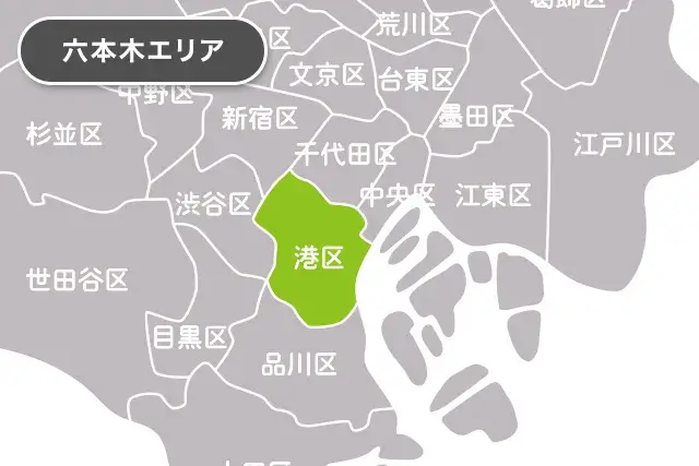 六本木エリア