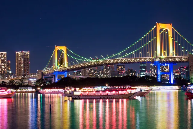 レインボーブリッジの夜景