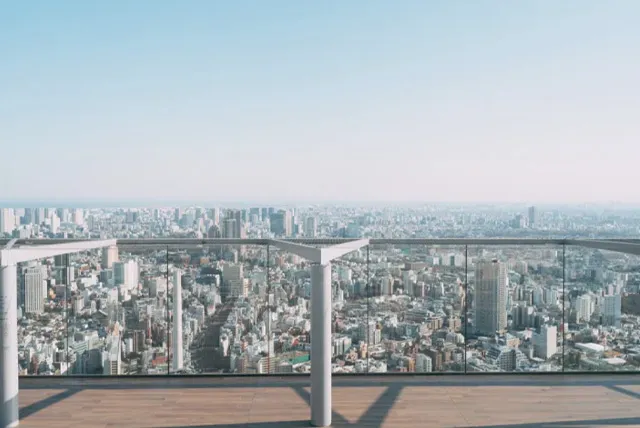 渋谷スカイ/スクランブルスクエアの展望デッキ