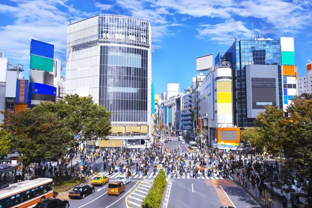 渋谷スクランブル交差点
