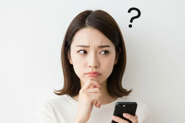 悩む女性