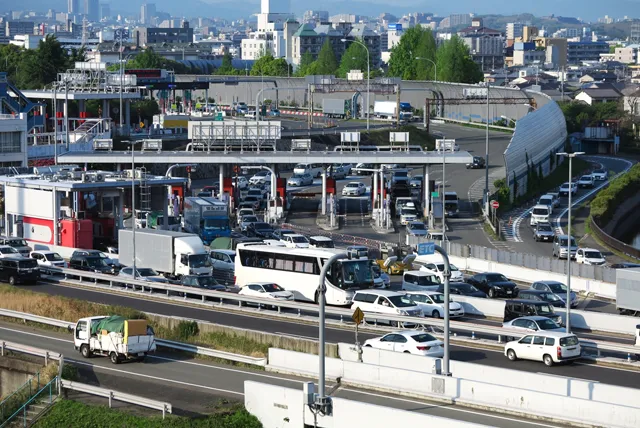 高速道路の料金所
