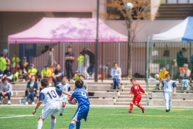 小学生のサッカー大会