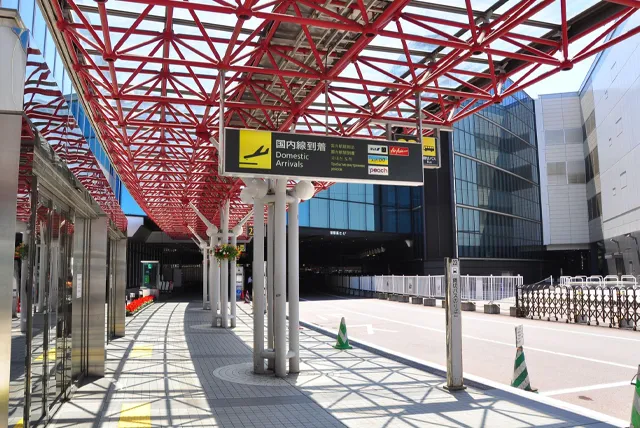 新千歳空港のバス乗り場