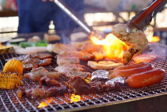 網焼きのBBQ