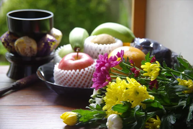 法事のお供え物