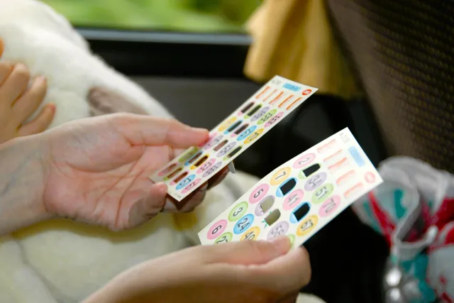 バスの中でビンゴゲーム