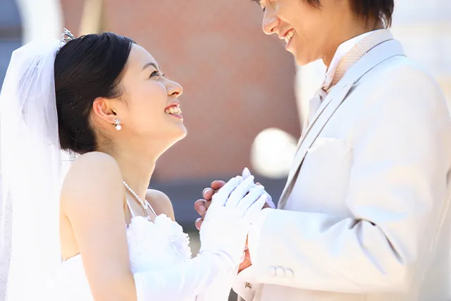 結婚式の花嫁